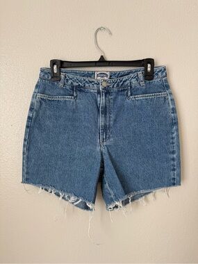 Distressed Vintage Denim Shorts